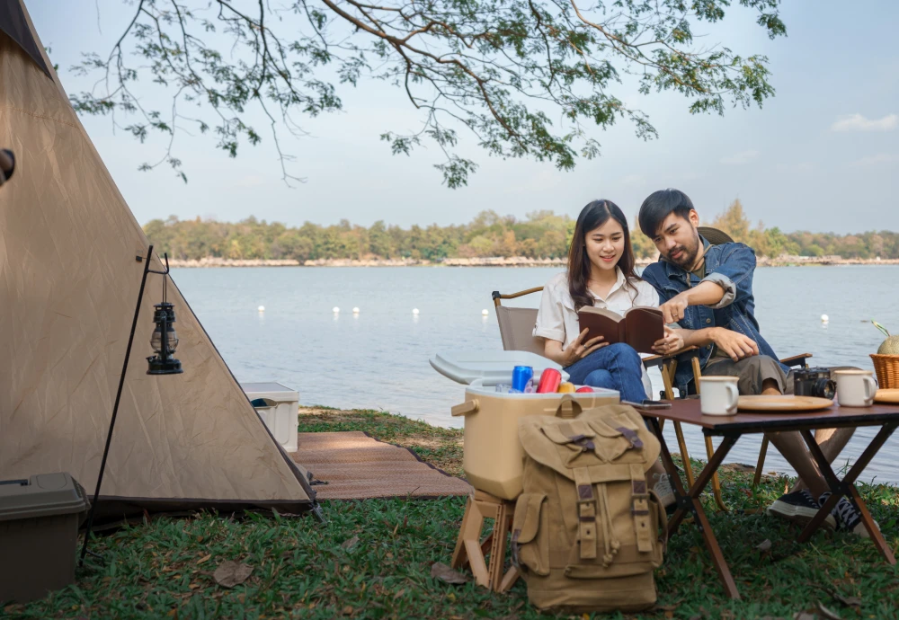 pyramid style tent